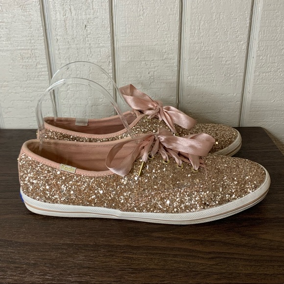 Keds X Kate Spade Shoes - Kate Spade X Keds champion glitter sneaker, size 9.
